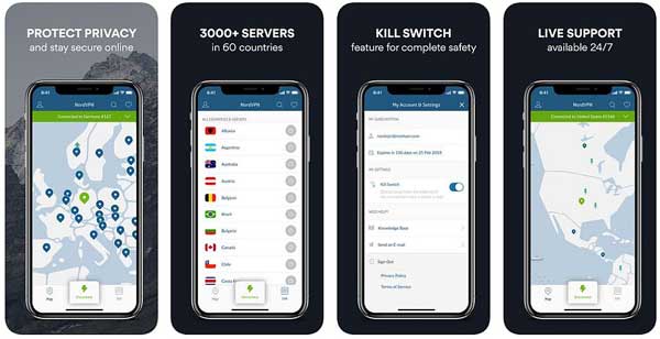 nordvpn screen nordvpn screen